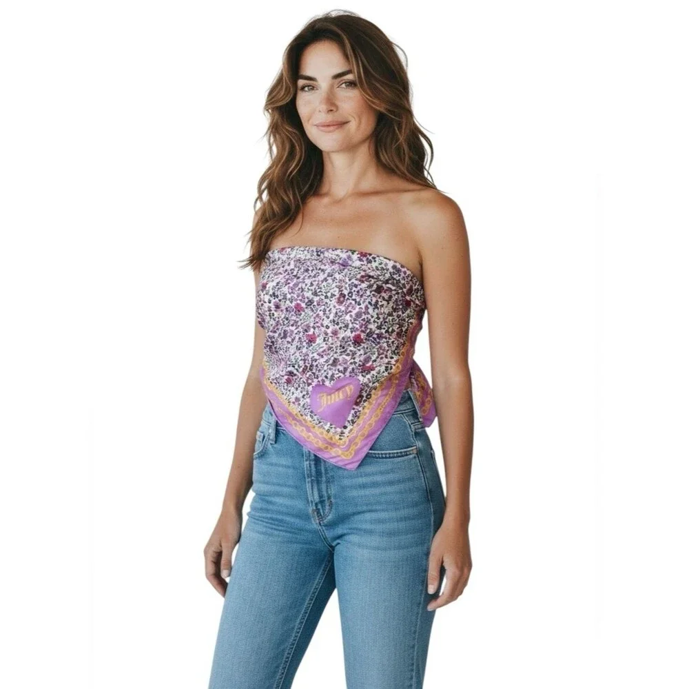 🔃Juicy Couture Floral Scarf